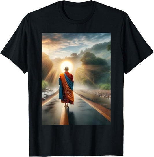 Thich Minh Tue Buddha Vietnam T-Shirt - T-Shirt | Black