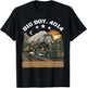 Big Boy 4014 Steam Engine Locomotive Train Vintage Railroad T-Shirt - T-Shirt | Black