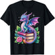 Dragon Book Fantasy Reading T-Shirt - T-Shirt | Black