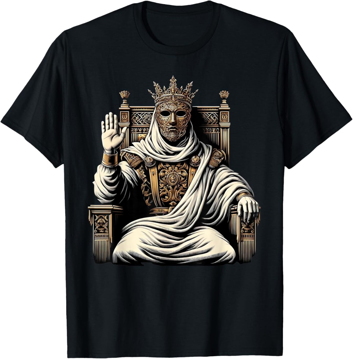 King Baldwin IV T-Shirt - T-Shirt | Black
