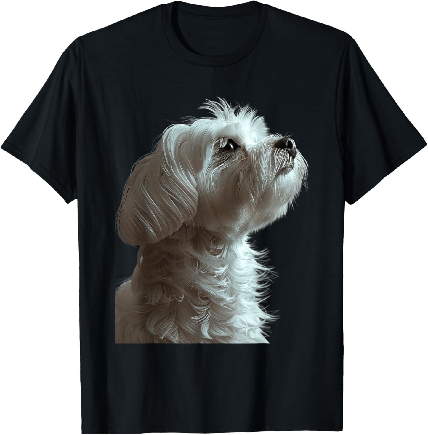 Maltese T-Shirt - T-Shirt | Black