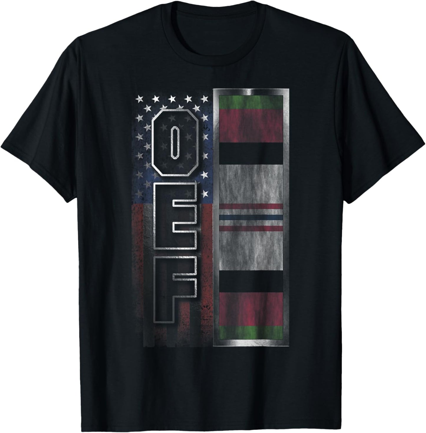 OEF Flag T-Shirt - T-Shirt | Black