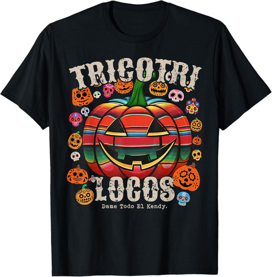 Tricotri Locos Dame Todo El Kendy Pumpkin T-Shirt - T-Shirt | Black