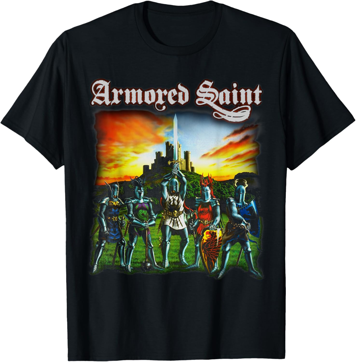 Armored Saint March T-Shirt - T-Shirt | Black