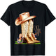 Coquette Pink Bow Cowboy Boots Cute Teen Girls, Women T-Shirt - T-Shirt | Black