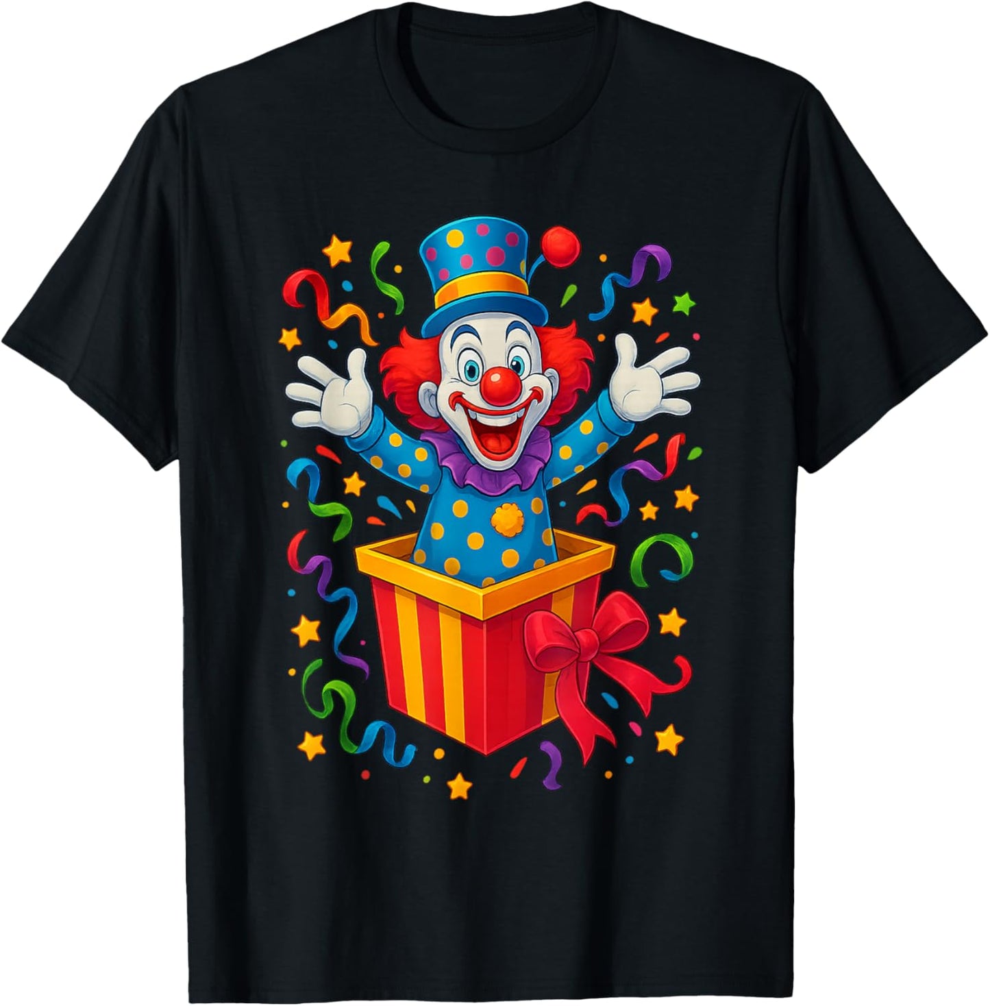 Helau Clown Fancy Dress Costume Carnival T-Shirt - T-Shirt | Black
