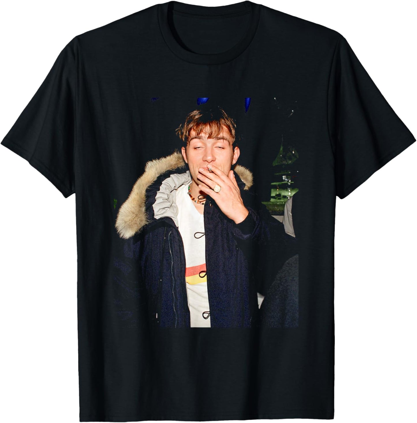Damon Albarn Blur Singer at Brit Awards 1997 Song 2 Parklife T-Shirt - T-Shirt | Black