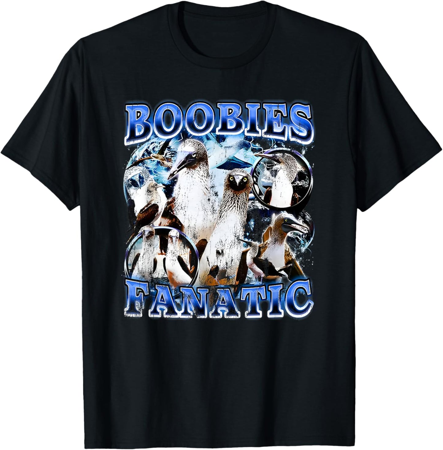 Boobies Fanatic T-Shirt - T-Shirt | Black