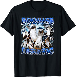 Boobies Fanatic T-Shirt - T-Shirt | Black