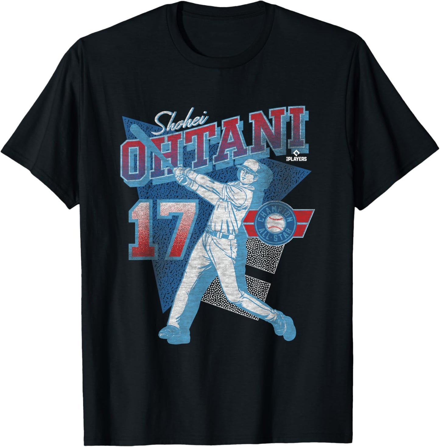 Shohei Ohtani NLCS Game 4 MLB Players #17 T-Shirt - T-Shirt | Black