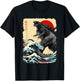 Retro Japanese Art Kaiju Lover Monster Movie Women Men Kid T-Shirt - T-Shirt | Black