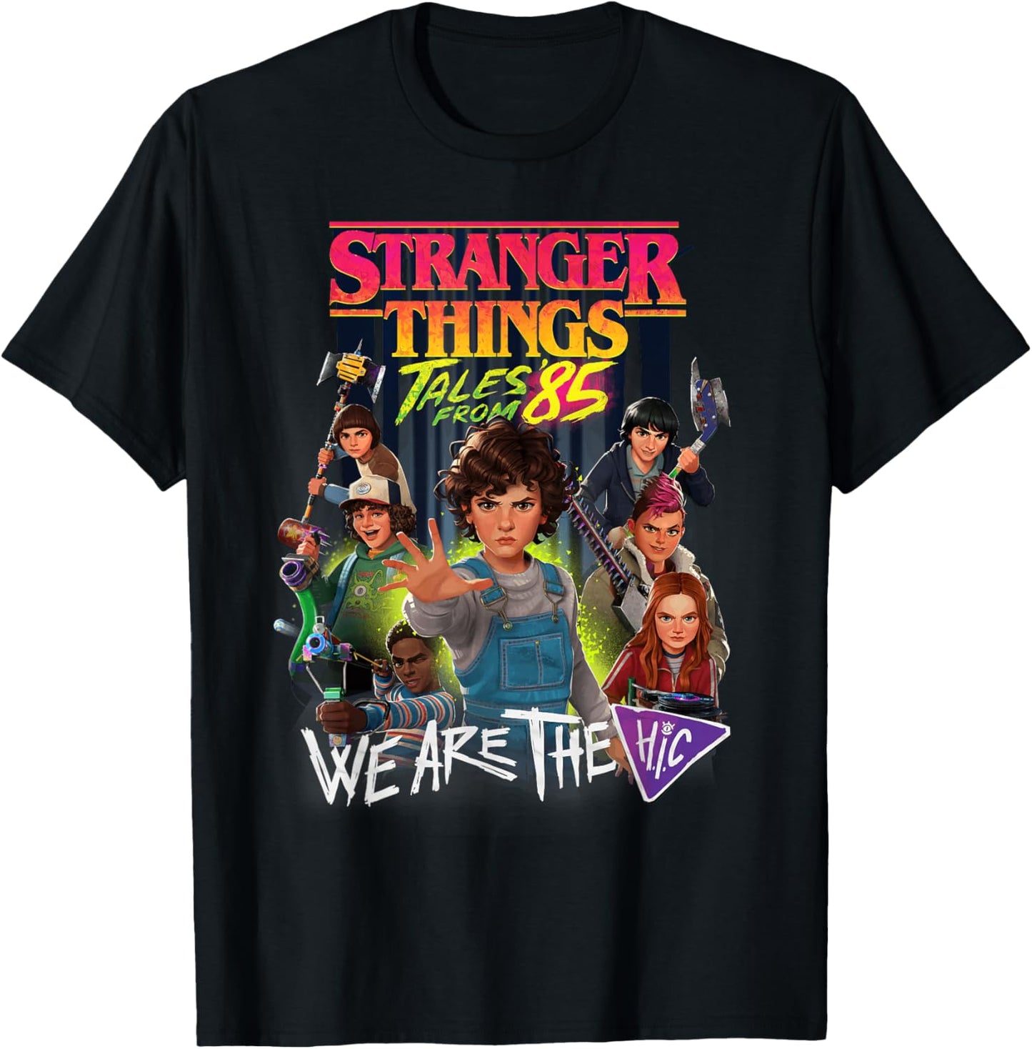 Stranger Things Tales from '85 HIC Poster T-Shirt - T-Shirt | Black
