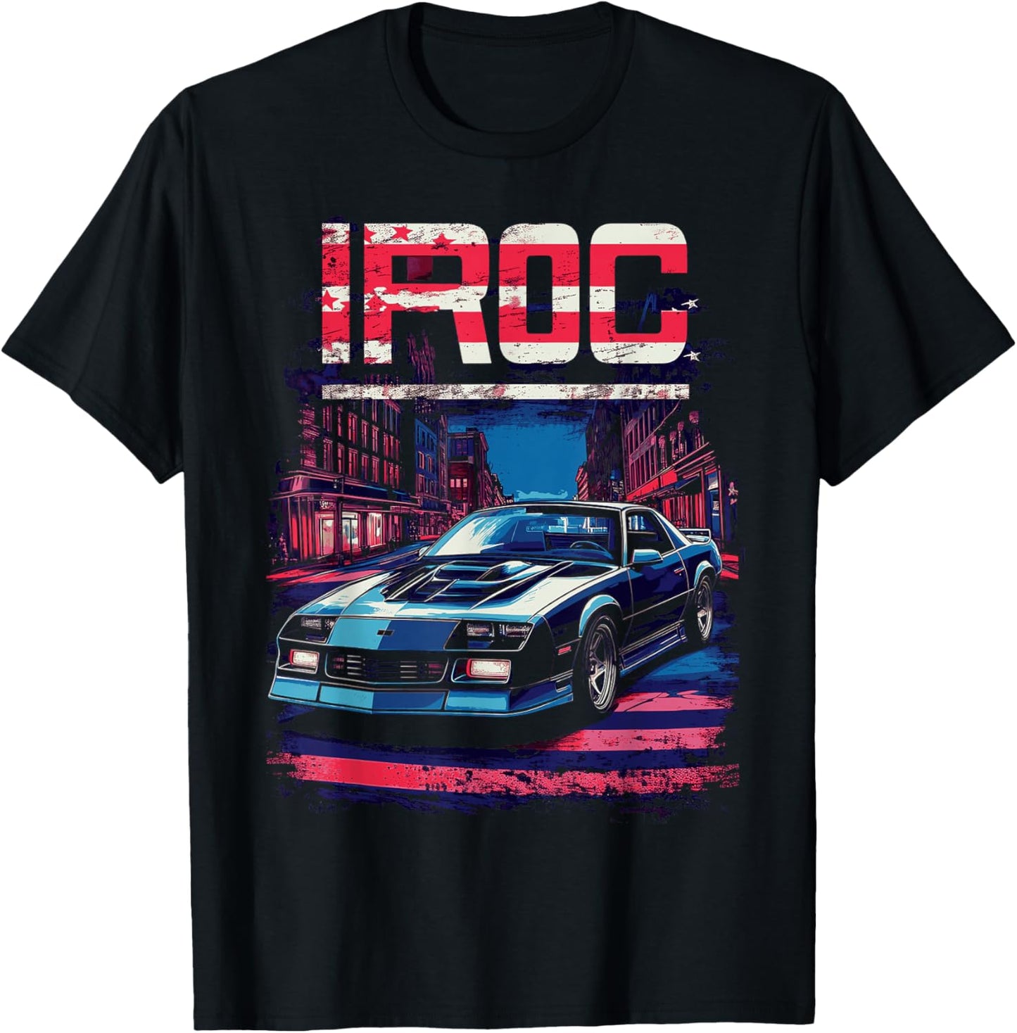 1980's IROC, IROC-Z Muscle Car American Muscle Retro classic T-Shirt - T-Shirt | Black