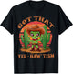 Got That Yee Haw 'Tism With Cacti Alien Cowboy T-Shirt - T-Shirt | Black