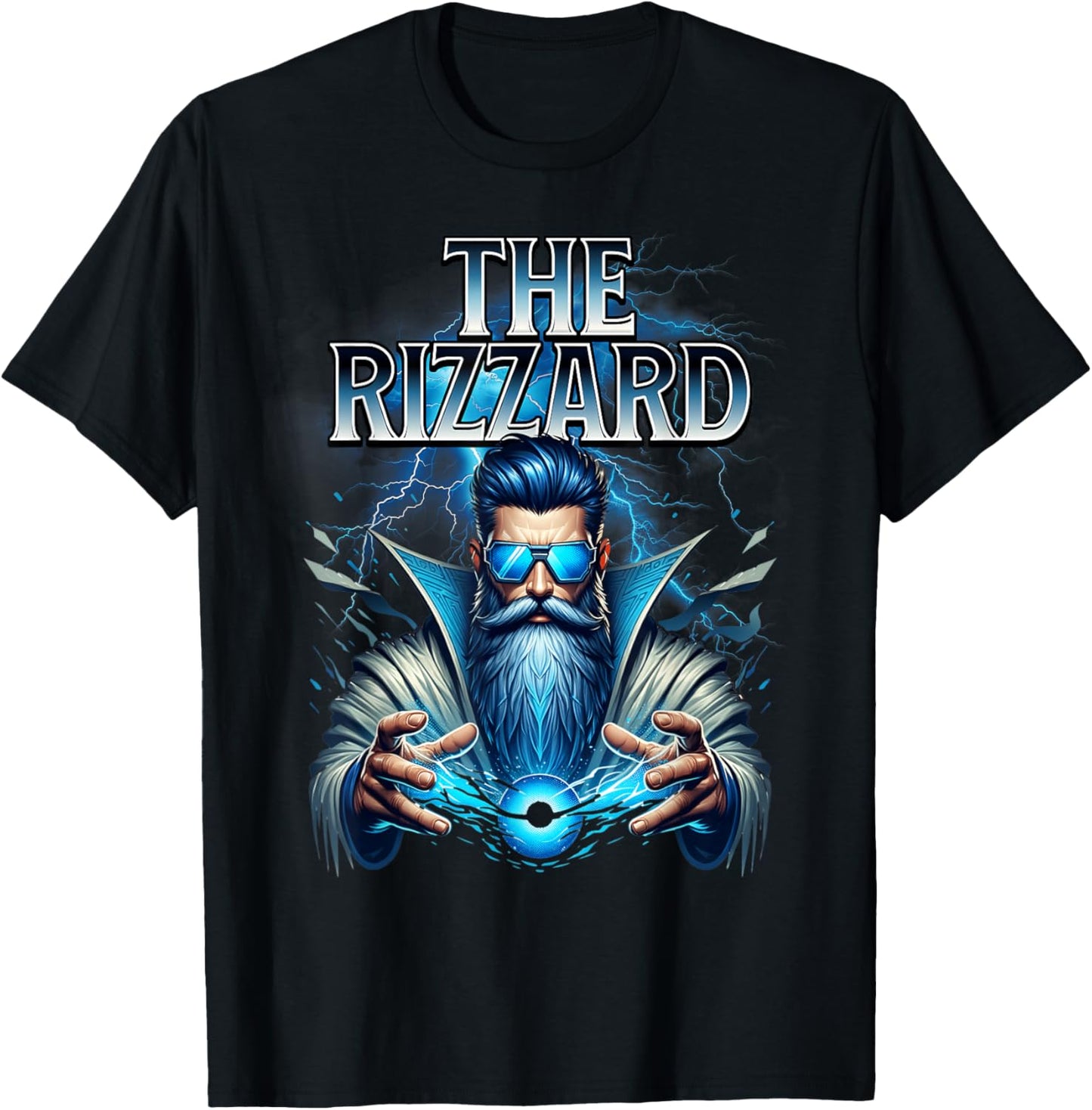 Rizzler The Rizzard Meme Chill Sigma Rizz Meme Teen Boy T-Shirt - T-Shirt | Black
