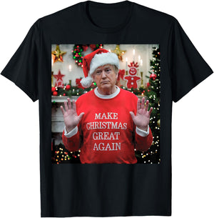 Make Christmas Great Again T-Shirt - T-Shirt | Black