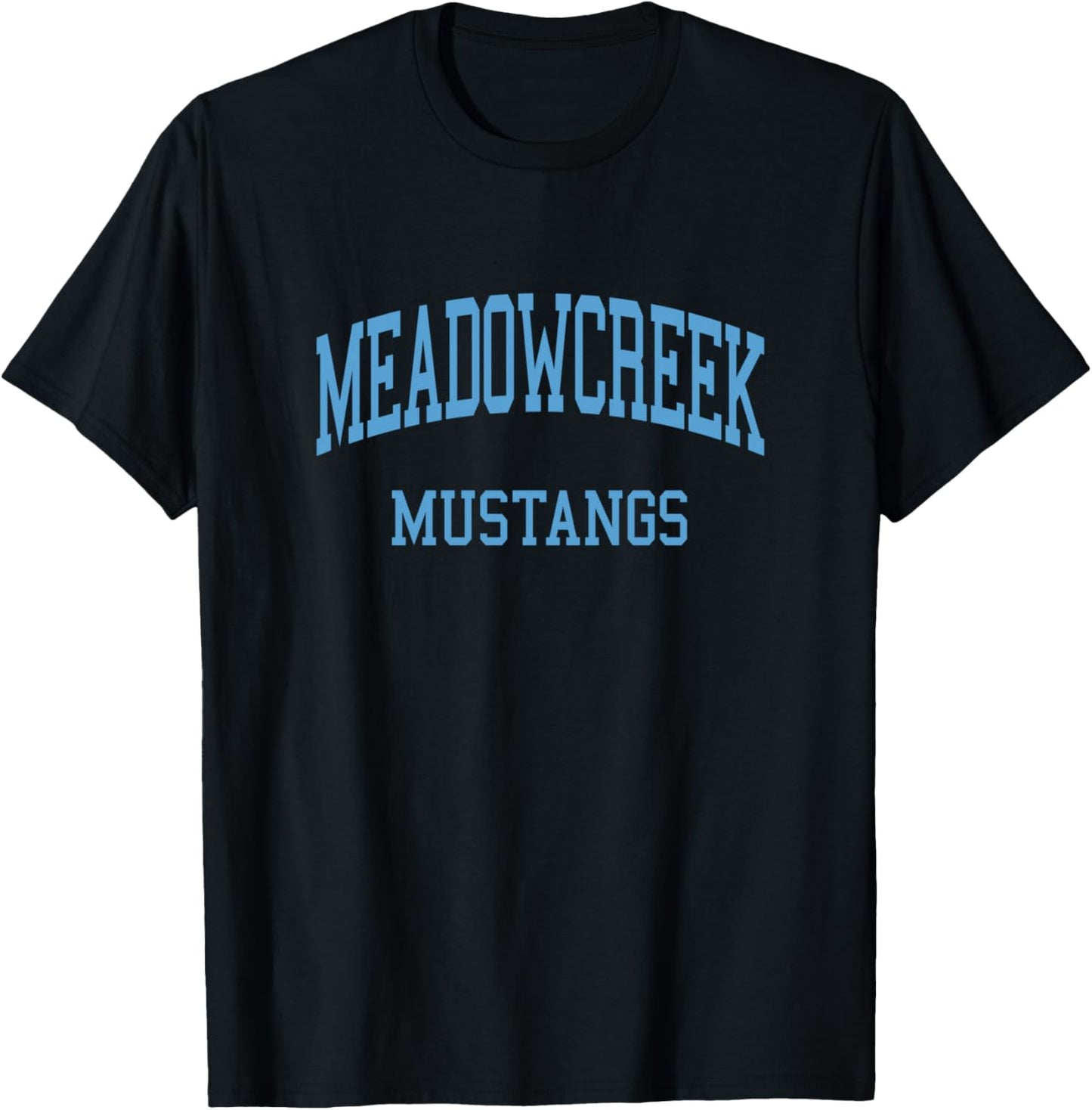 Meadowcreek High School HS Norcross GA Retro T-Shirt - T-Shirt | Black