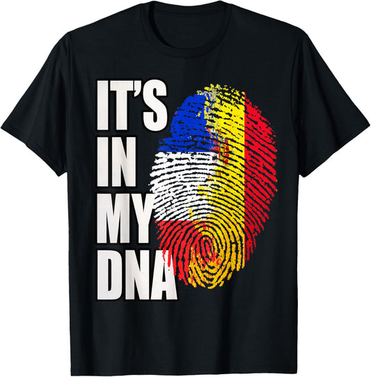 Flag of Spain and France T-Shirt - T-Shirt | Black