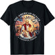 Funny Trump as Jesus Patriotic Graphic T-Shirt - T-Shirt | Black
