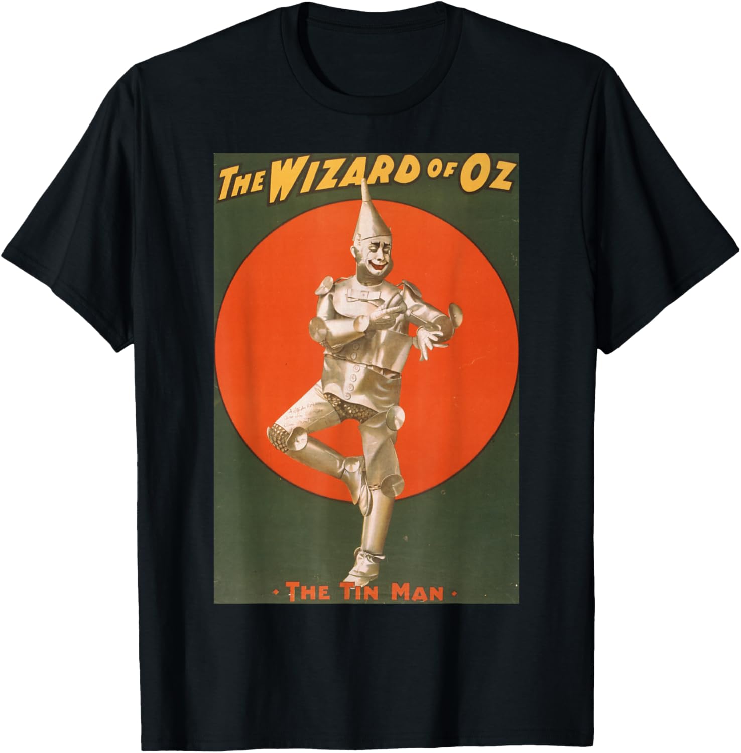 Wizard of Oz - The Tin Man T-Shirt - T-Shirt | Black