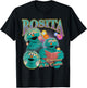 Sesame Street Rosita Bootleg Style T-Shirt - T-Shirt | Black