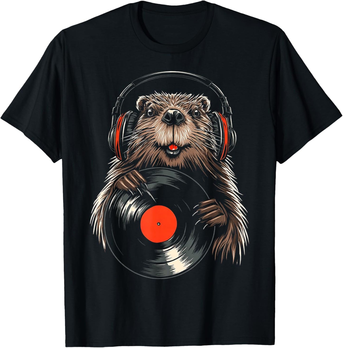 Beaver T-Shirt - T-Shirt | Black