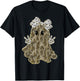 Funny Halloween Camouflage Camo Ghost Hello Hunting Season T-Shirt - T-Shirt | Black