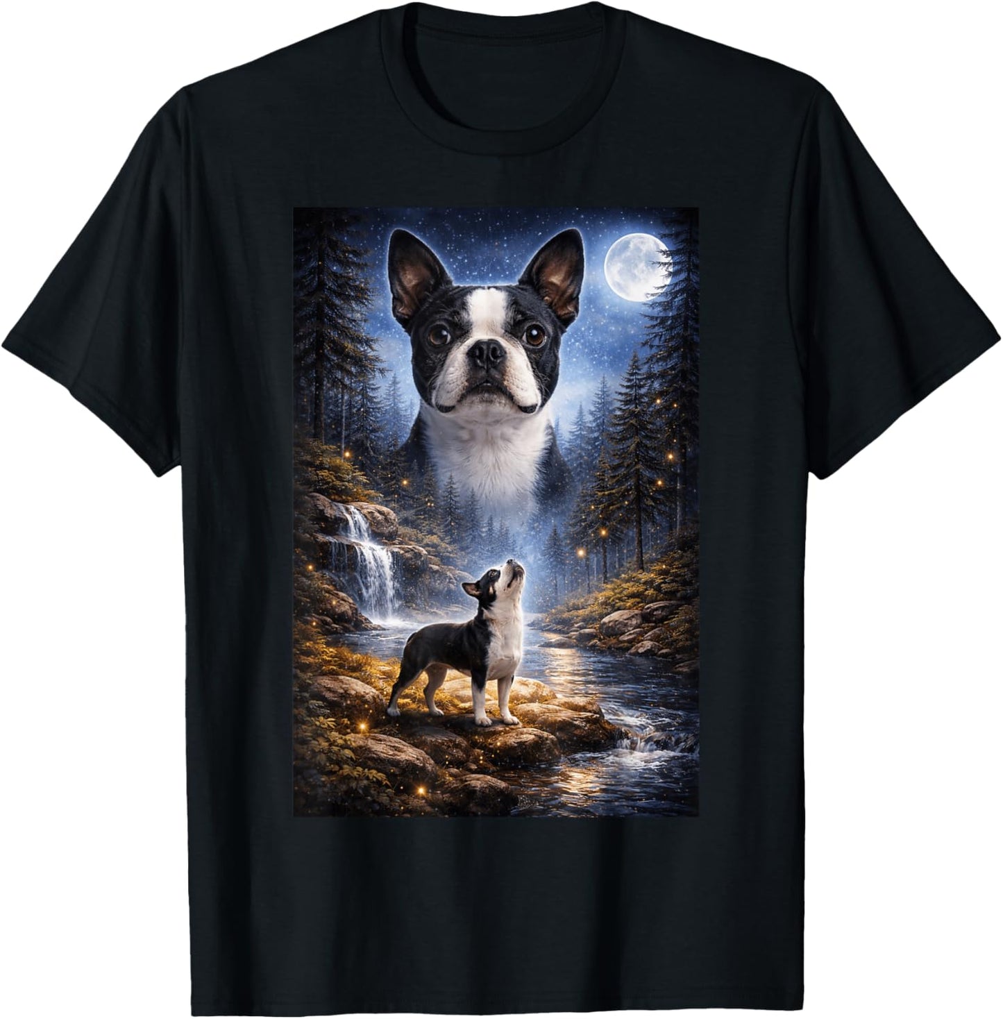 Dog Art T-Shirt - T-Shirt | Black
