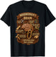 Funny Woodworker Brain Woodworking Humor Carpenter T-Shirt - T-Shirt | Black