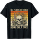 All Plants are Edible Some Only Once Skull Funny Gardening T-Shirt - T-Shirt | Black