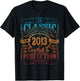 Vintage 2013 Limited Edition Shirt 13 Year Old 13th Birthday T-Shirt - T-Shirt | Black