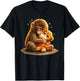 Monkey Punch Baby Graphic Little Punch Big Love T-Shirt - T-Shirt | Black