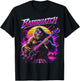 Vintage Bassquatch! Funny Bigfoot Bass Guitar 90s T-Shirt - T-Shirt | Black