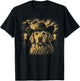 Golden Retriever Cowboy Western Country Style Dog Lover T-Shirt - T-Shirt | Black