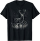 Deer in the forest nature animals deer lovers T-Shirt - T-Shirt | Black