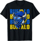 Cool Buffalo Wearing a Beanie and Sunglasses Women T-Shirt - T-Shirt | Black