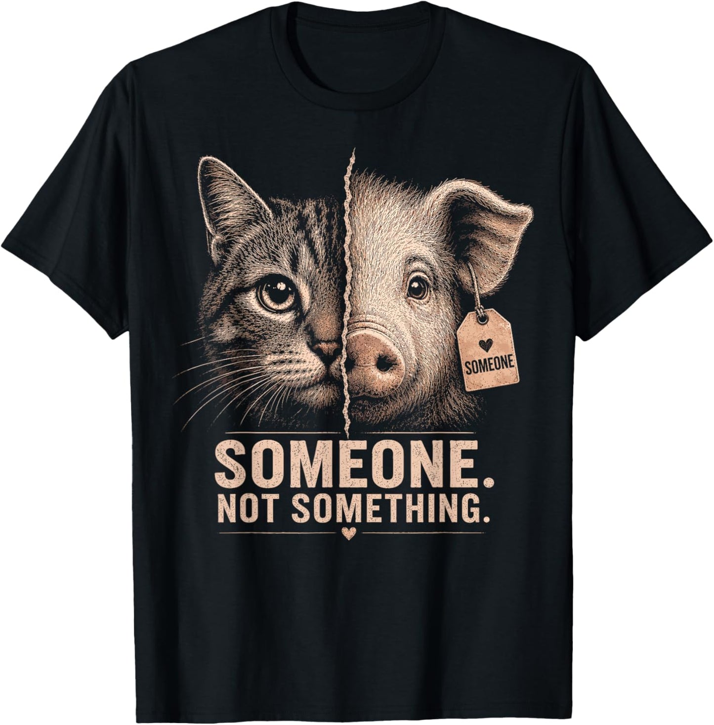 Végétalien T-Shirt - T-Shirt | Black