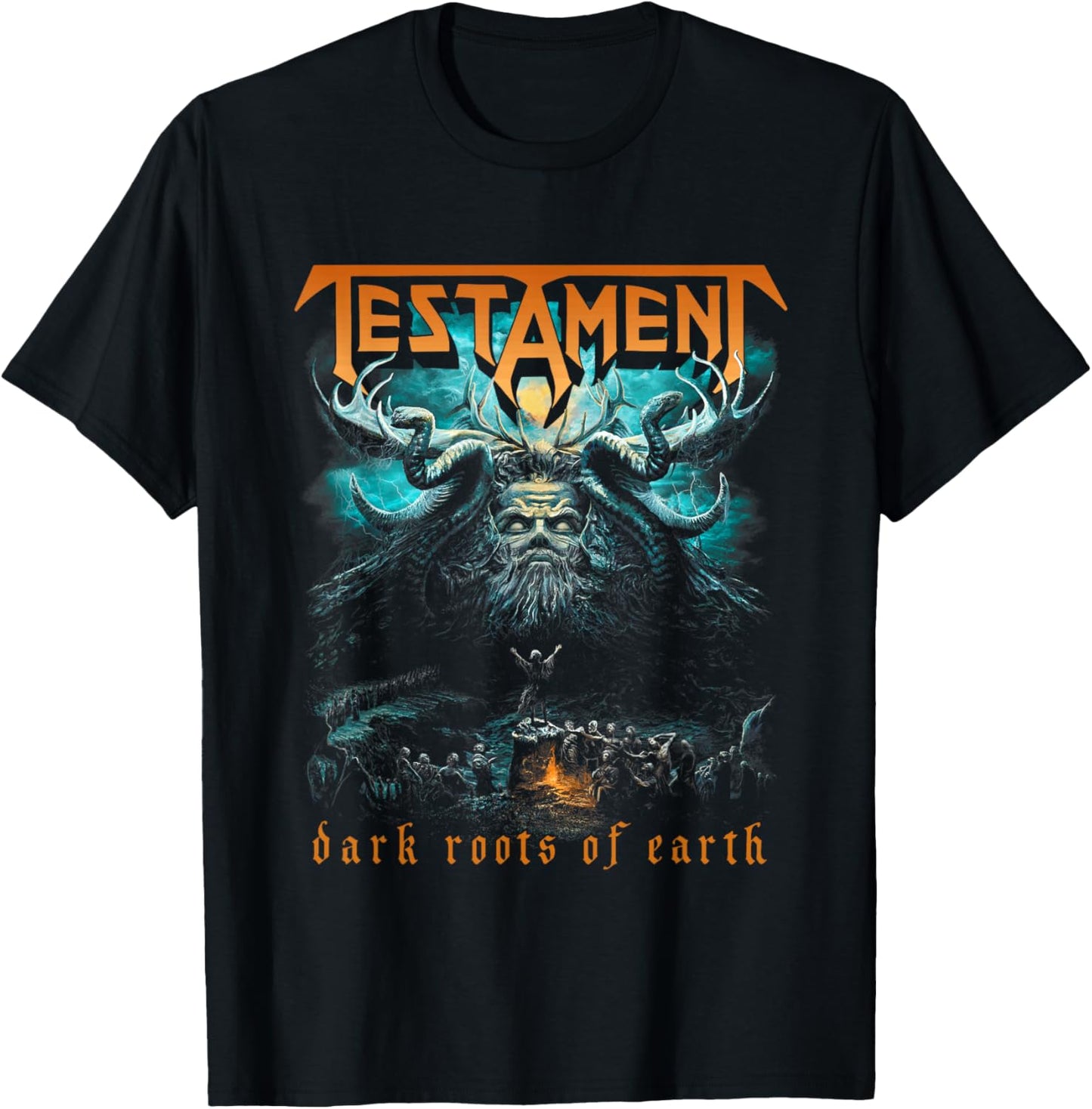 Testament - Official Merchandise - Dark Roots of Earth T-Shirt - T-Shirt | Black