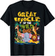 Great Uncle of the Wild One Birthday Safari Jungle Animal T-Shirt - T-Shirt | Black