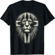 Lion of Judah Cross Christian T-Shirt - T-Shirt | Black