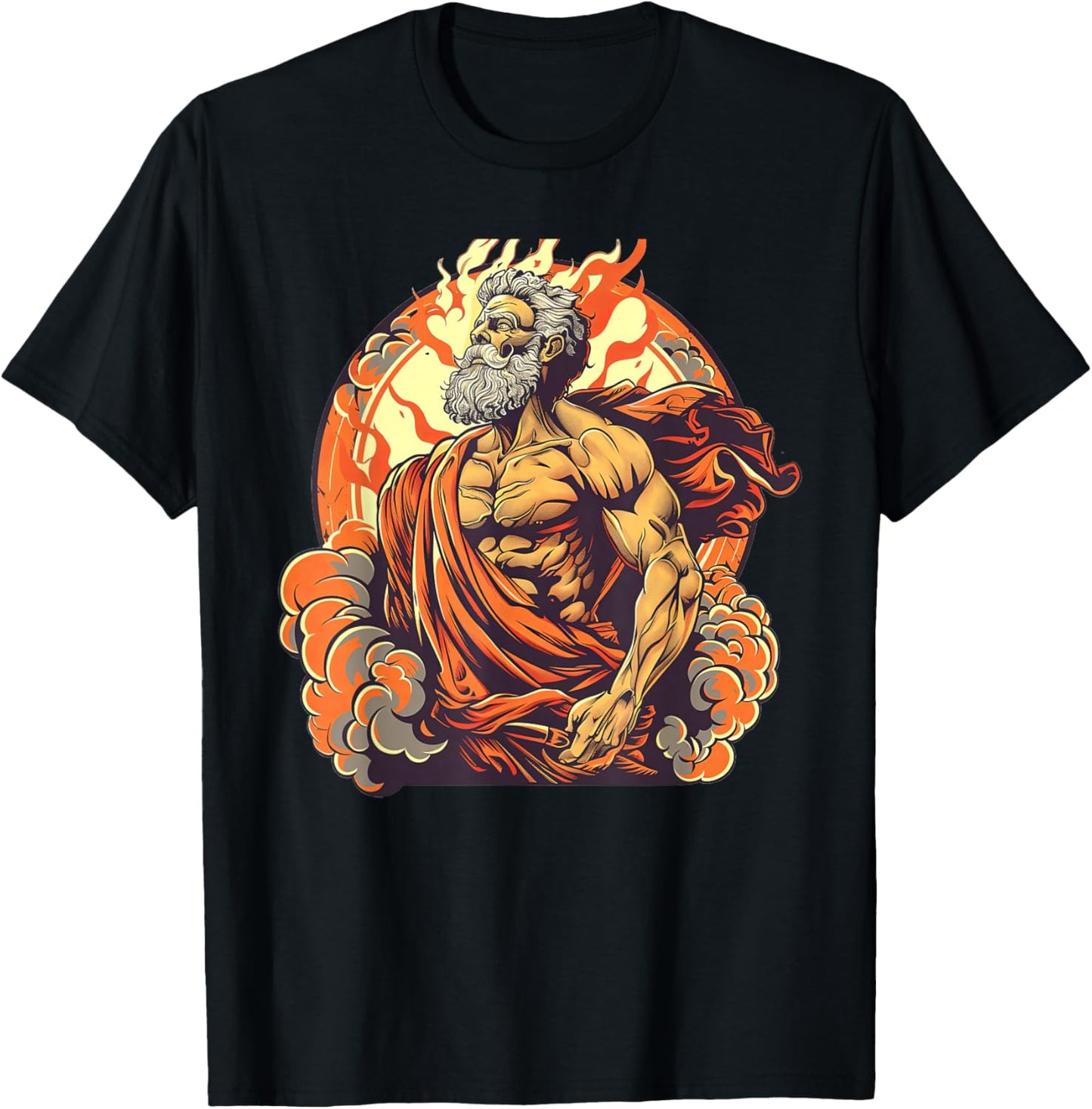 Hephaestus Design T-Shirt - T-Shirt | Black