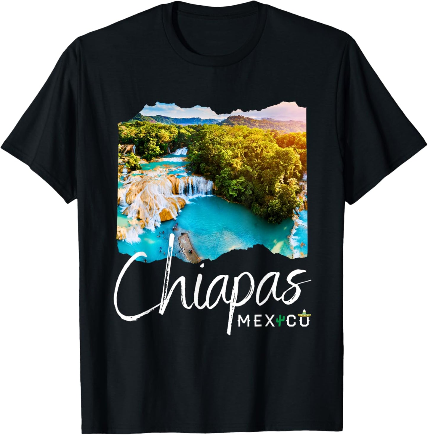 Mexico Chiapas Souvenir / Chiapas T-Shirt - T-Shirt | Black
