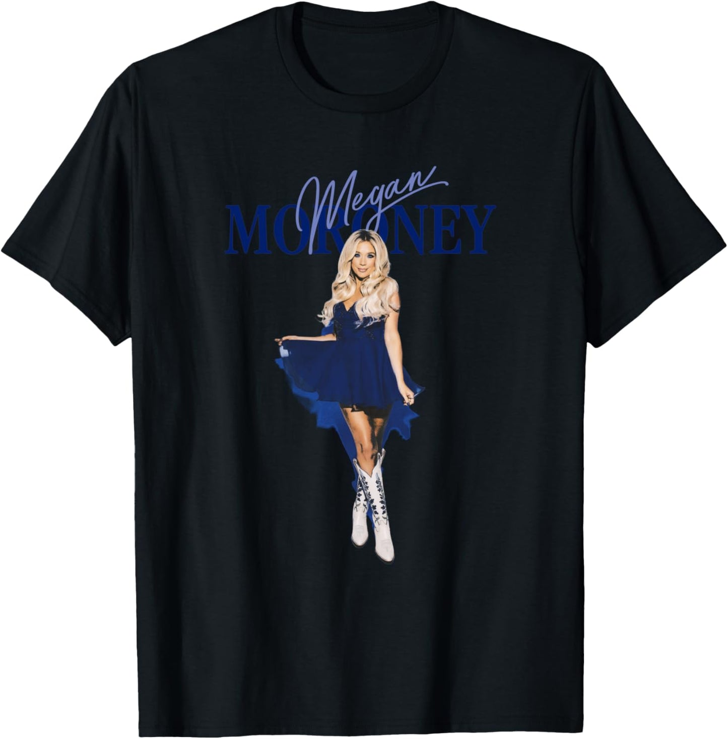 Megan Moroney Am I Okay Dress T-Shirt - T-Shirt | Black