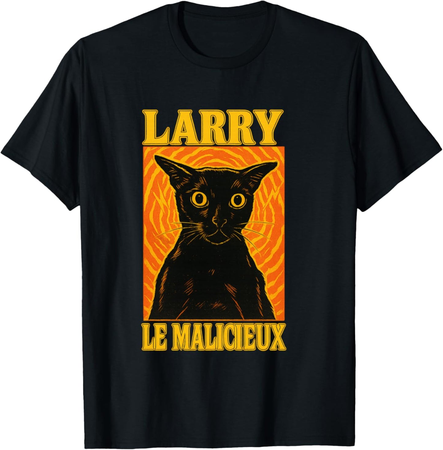 Larry Le malicious Meme brainrot Cat lakaka Black Premium T-Shirt - T-Shirt | Black
