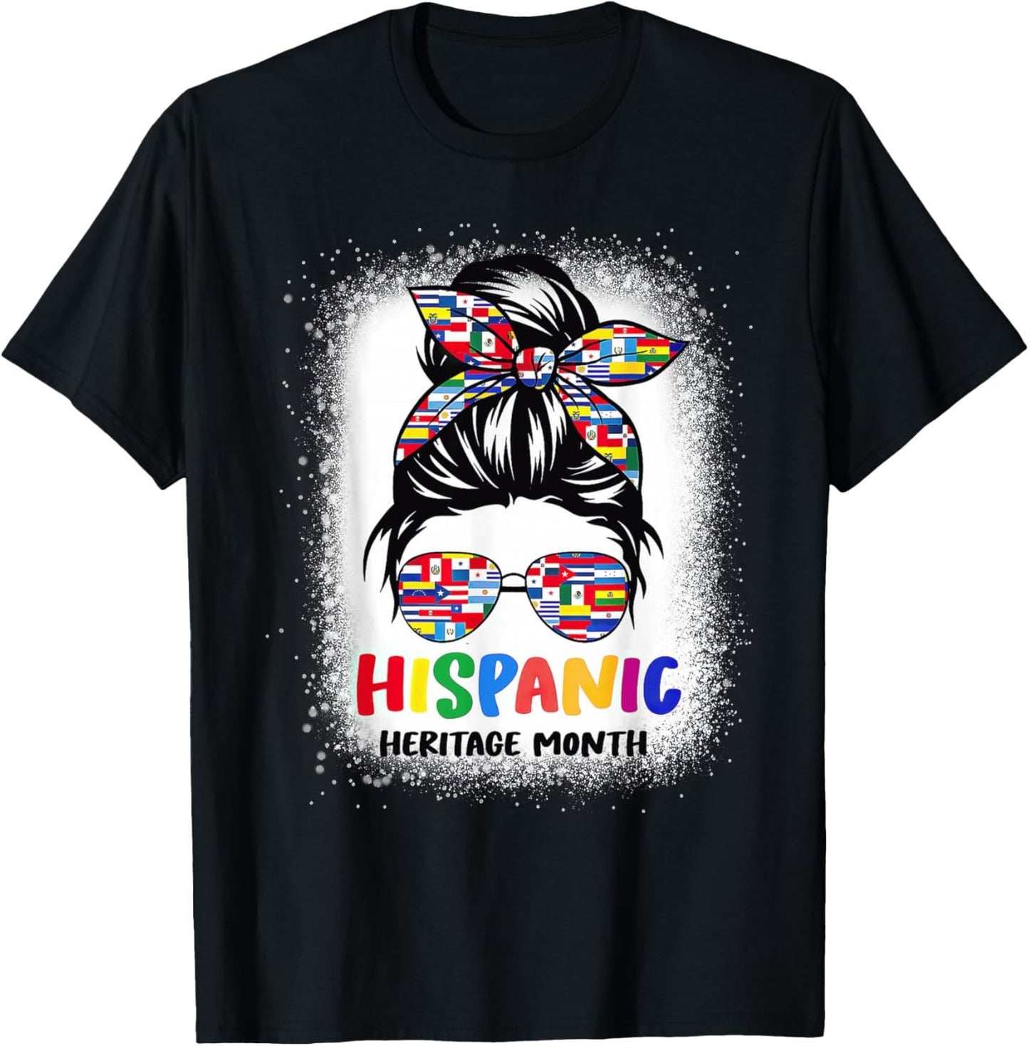 Hispanic Heritage Month T-Shirt - T-Shirt | Black
