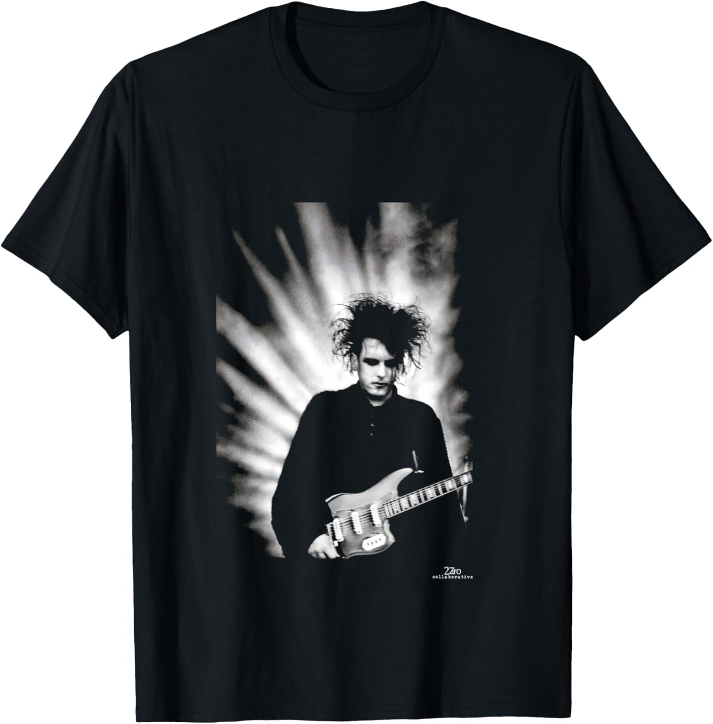 Robert Smith The Cure Prayer Tour by Phil Nicholls T-Shirt - T-Shirt | Black