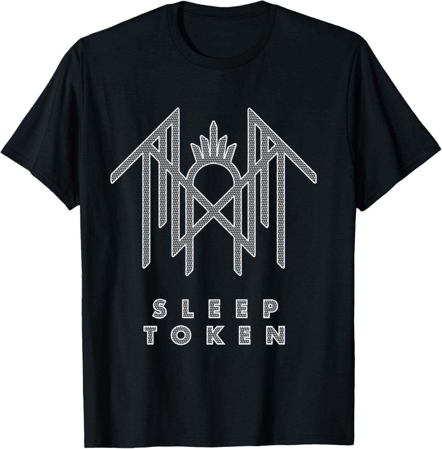 Sleep Token Logo Navy Manche Longue T-Shirt - T-Shirt | Black
