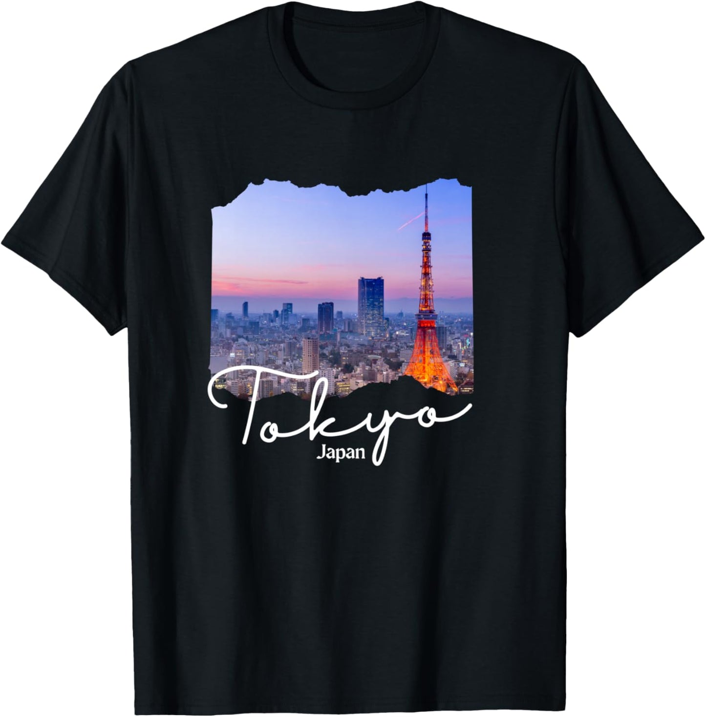 Japan Tokyo Souvenir/Tokyo T-Shirt - T-Shirt | Black