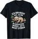 Ich Bin Nicht Faul Sloth Sleeping Shirt Shirt T-Shirt - T-Shirt | Black