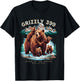 Grizzly 399 Bear Lovers Queen Of The Tetons National Park T-Shirt - T-Shirt | Black
